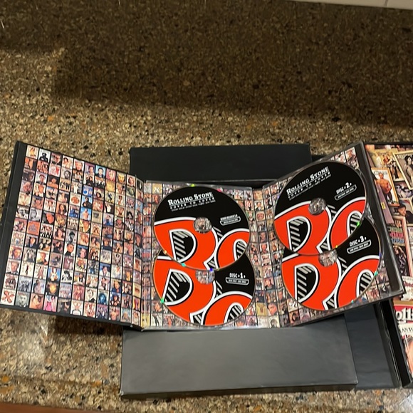 Rolling Stone Cover To Cover 40th Anniversary Book And 4 Discs Coffee Book - Picture 3 of 14